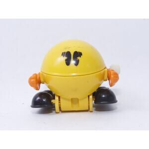 Bally Midway, Pac-Man, Clockwork, Walking, Yellow, Action Figure, Video Game,
